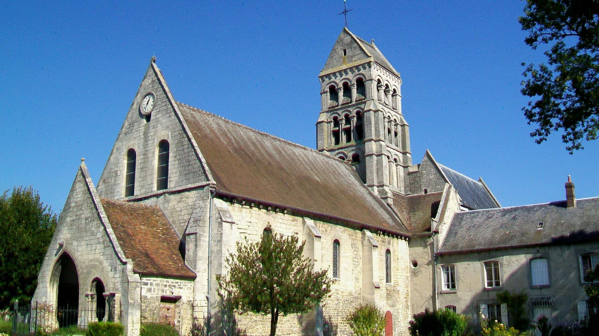Vue de Nogent-sur-Oise, Oise (60)