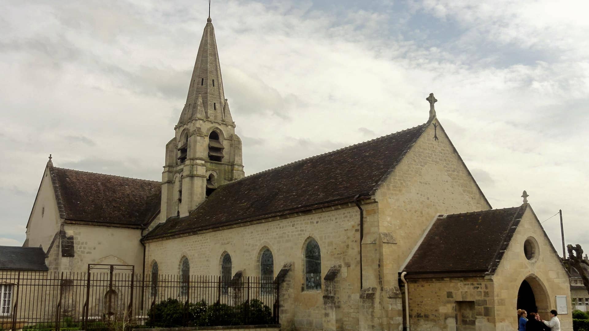 Vue de Saint-Maximin, Oise (60)